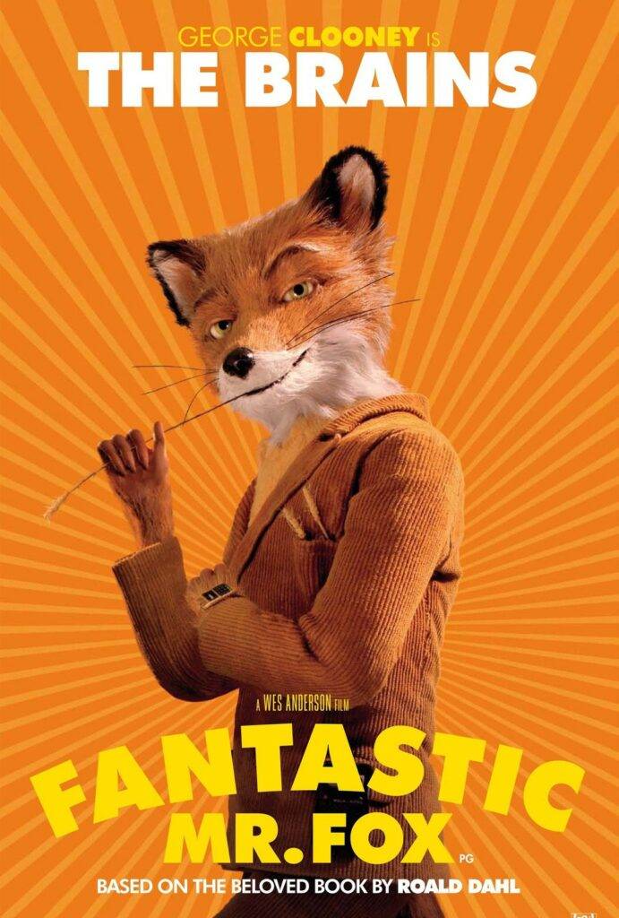 2.     آقای روباه شگفت‌انگیز (Fantastic Mr.Fox)
