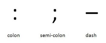 Colons, Semi-Colons and Dashes: When to Use What | St George International